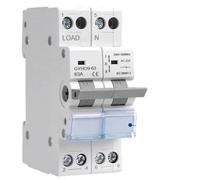 Disjoncteur modulaire de commutateur de transfert manuel à double puissance 1P-4P GYHO9-63(2P)