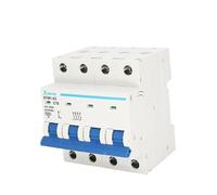 Disjoncteur Modulaire Imniature, Disjoncteur Miniature AC 4P DZ47-63 6KA, 1 pièce, interrupteur d'air sur Rail DIN, Protection contre les surcharges, maison MCB avec Indication(50A)