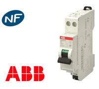 Disjoncteur modulaire phase neutre 2A 4.5kA automatique ABB