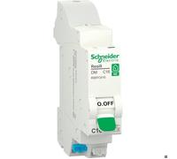 Schneider Electric Disjoncteur modulaire RESI9 XE 1P+N 16A Courbe C Embrayable