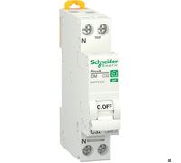 Schneider Electric Disjoncteur modulaire Resi9 R9PFC632 1P+N 32A Courbe C peignable Blanc RAL 9003