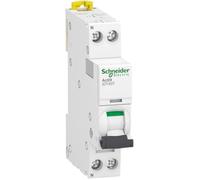 Schneider Electric Disjoncteur modulaire Acti9 iDT40T A9P22632 1P+N 32A Courbe C 4500A/6kA