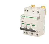 Disjoncteur modulaire tétrapolaire compact Schneider Acti9 iC40N 10A courbe C