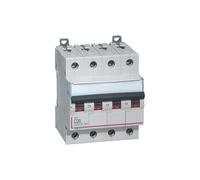 Legrand Disjoncteur tétrapolaire DX3 407899 20A 4P Courbe C 6/10kA À vis