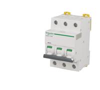 Schneider Electric Disjoncteur Acti9 IC60N A9F74310 – 3P 10 A Courbe C – Blanc