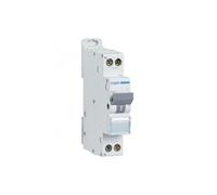 Hager Disjoncteur Phase+Neutre MFN716 – 1P+N 3kA Courbe C 16A Bornes à vis 1M