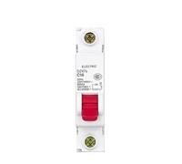 Disjoncteur monopolaire type C DZ47s, 1 pôle, 230/400 V, 50 Hz, 1 A, 2 A, 3 A, 6 A, 10 A, 16 A, 20 A, 25 A, 32 A, 40 A, 50 A, 63 A, 1 pièce(4A)