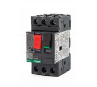 Disjoncteur moteur GV2ME, triphasé, 2,5-4,0 A, à déclenchement thermomagnétique