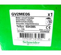 GV2ME06 - Relais de protection pour moteur, TeSys GV2, 3pôles, thermo-magn