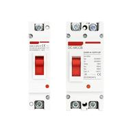 Disjoncteur moulé 1P 2P DC 300/600V 100-250A, Protection contre les surcharges MCCB, interrupteur protecteur for PV photovoltaïque(1P,160A)