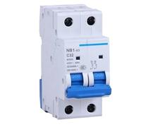 Disjoncteur NB1-63 1P 2P 3P 4P AC 230/400V DZ47 6A, 10A, 16A, 20A, 25A, 32A, 40A, 50A, 63A(1P,6A)