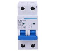 Disjoncteur NB1-63DC 1P 2P 4P DC500V 6KA C1A 2A 3A 4A 5A 6A 10A 16A 20A 25A 32A 40A 50A 63A(4P DC1000V,20A)