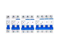 Disjoncteur NXB-63 1P 2P 3P 4P 1A 2A 3A 6A 10A 16A 20A 25A 32A 40A 63A avec indication DZ47(4P,3A)