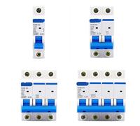 Disjoncteur NXB-63 1P-4P 1A-25A MCBDZ47 1 pièce(1P,6A)
