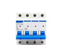 Disjoncteur NXB-63/4P AC 230/400V 1A-125A, montage sur rail DIN, interrupteur à air miniature(50A)