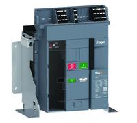 Disjoncteur Ouvert HW1 55kA 800A 3P Fixe pour TU sentinel Energy - HAGER HW1M308FE