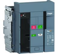 Disjoncteur Ouvert HW1 66kA 800A 3P Débrochable sans chassis pour TU Sent Ener - HAGER HW1E308ZE