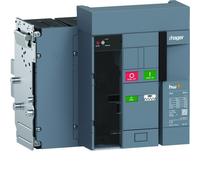 Disjoncteur Ouvert HW1 66kA 800A 4P Débrochable sans chassis pour TU Sent Ener - HAGER HW1E408ZE