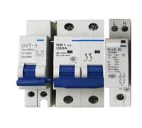 Disjoncteur OVT-1 NB1-63 NU6-III 2P 10A 16A 6A, 20A, 25A, 32A, 40A, 50A, 63A(NB1-63 2P 32A,NU6III 10 385 2P)