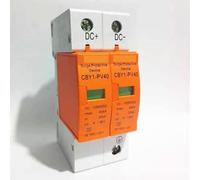 Disjoncteur Parasurtenseur SPD DC 500V 800V 1000V 2P DC1000V 20KA ~ 40ka Parafoudre Basse Tension Maison Rail DIN 2 Pôles Protecteur(800V)