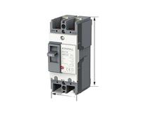 Disjoncteur Phase Différentiel,Disjoncteur Miniatu Disjoncteur À Boîtier Moulé AC MCCB 63A 100A 125A 2P 3P, Interrupteur De Sécurité(3,63A)