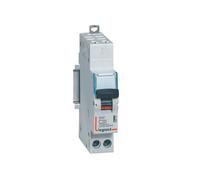 Legrand Disjoncteur DX3 20 A unipolaire + neutre – Courbe C – 4,5/6 kA – AUTO+VIS – 1 module