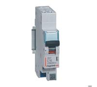 Disjoncteur phase + neutre DNX³ 4500 6kA arrivée bornes automatiques 1 module 1P+N 230V 16A - LEGRAND - 406783