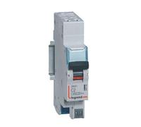 Disjoncteur phase + neutre DNX³ 4500 6kA arrivée bornes automatiques 1 module 1P+N 230V 2A - LEGRAND - 406780