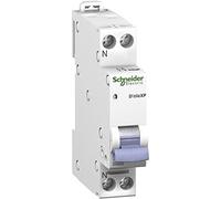 disjoncteur phase + neutre - schneider duoline xp - 20 ampères - courbe c - 20727