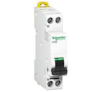 disjoncteur phase + neutre - schneider prodis dt40 - 2 ampères - courbe c - a9n21020
