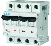 Interrupteur de surintensité 4P C 63A 6kA AC PL6-C63/4 166532