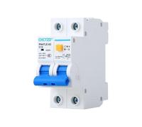 Disjoncteur pour Maison/Industrie, Disjoncteur D'inverseur Ca 2P AC220V, Protecteur De Fuite, Interrupteur À Double Fil, Protection Miniature Uso Apto Para La Maison(25A)