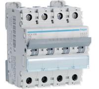 Disjoncteur pour Réseaux Triphasés Norme IEC 60898-1 4 Pôles 16A Courbe C 6kA