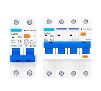 Disjoncteur Protecteur de fuite MCB Type C 2P 4P AC230V, Protection contre les surcharges et les courts-circuits RCBO, disjoncteur de courant résiduel, interrupteur RCCB(2P,50A)