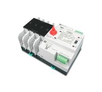 Disjoncteur Rail din 4P 3 Phase 4 Ats for Pv Et Sélecteur de transfert automatique à double puissance et onduleur Dual Power ininterrompu 6 3a 100a 125a(125A)