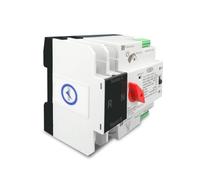 Disjoncteur Rail din à la phase monophasée Ats for Pv Et onduleur double puissance sélecteur de transfert automatique interrupteur ininterrompu 2P 63A 100A 125A(100A)