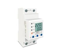Disjoncteur Rail DIN réglable sur le dispositif de protection la tension Protecteur courant Voltmètre KWh 6 3A 80A 110V 230V(80A Top input)