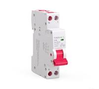 Disjoncteur RCBO de type A 230 V 1P+N 16 A courbe C avec gamme de fréquences 50 60 Hz et compatibilité de tension nominale de 230 à 240 V (16 A)