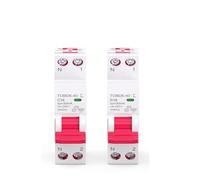 Disjoncteur RCBO Type A 6kA 30mA/10mA 16A,25A,32A,40A 1P+N avec protection contre les surcharges et les fuites(10mA,B16A)