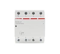 Disjoncteur RDCBC-1/2/4P, minuterie intelligente, relais, interrupteur, télécommande vocale(25 V,RDCBC-4P)