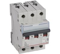 Disjoncteur S 303 3P C 6A 6000A TX3 403541