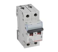 Disjoncteur S302 TX3 B 16A 2P 2M 6KA S300 TX3 403387
