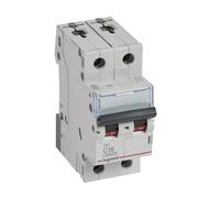 Disjoncteur S302 TX3 C 16A 2P 2M 6KA S300 TX3 403528