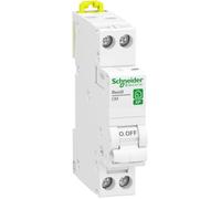 Schneider Electric - Resi9, Disjoncteur Modulaire, 1P+N, 16A, Courbe D, Peignable - R9PFD616