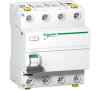 Schneider Electric Disjoncteur différentiel 4p 63 A 30 mA type AC A9Z11463