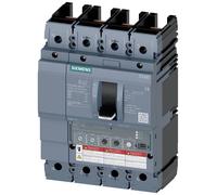 Disjoncteur Siemens 3VA6115-6HN41-0AA0 Plage de réglage (courant): 60 - 150 A Tension de contact (max.): 600 V/AC (l x H x P) 140