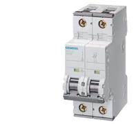 Disjoncteur Siemens 5SY5225-6 - 2P, 440 V DC/400 V AC, 25 A, 10 kA Neuf