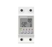 Disjoncteur Smartlife TUYA WIFI 63A 110V 220V Compteur d'énergie Minuterie de mesure avec protection contre les fuites de courant de tension