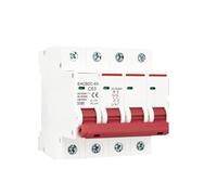 Disjoncteur solaire 1P, 2P, 3P, 4P CC 1000 V avec protection contre les surcharges : 6 A, 10 A, 16 A, 20 A, 25 A, 32 A, 40 A, 50 A, 63 A(3P,10A)