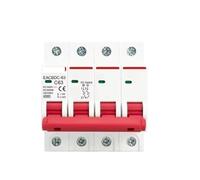 Disjoncteur solaire 1P 2P 3P 4P DC 1000V, interrupteur de Protection contre les surcharges, 6A 10A 16A 20A 25A 32A 40A 50A 63A
